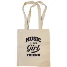 Сумка шоппер Music is my girlfriend