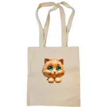 Сумка шопер з кошеням
