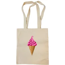Сумка шопер Pink Ice Cream