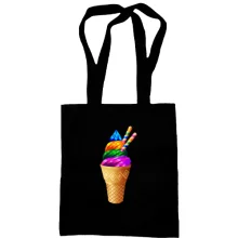 Сумка шопер Rainbow Ice Cream