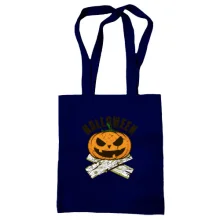 Сумка шоппер с тыквой Halloween