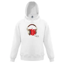 Дитяча толстовка Music for heart