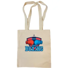 Сумка шопер boxing с перчатками