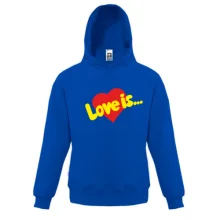 Дитяча толстовка Love is ... (2)