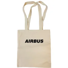 Сумка шоппер с надписью Airbus