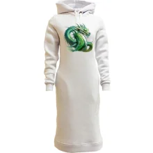 Худі сукня Green Dragon Art