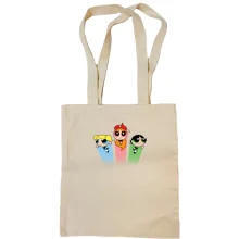 Сумка шоппер powerpuff girls