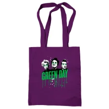 Сумка шопер Green day Uno! Dos! Tré!