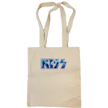 Сумка шоппер KISS с группой