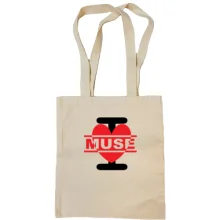 Сумка шоппер I love Muse