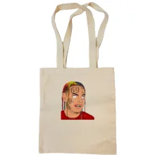 Сумка шопер з 6IX 9NINE з білими очима