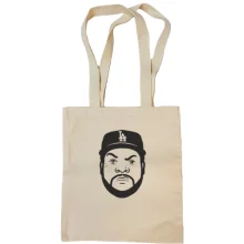 Сумка шоппер с портретом Ice Cube
