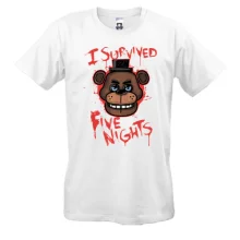 Футболка I survived Five Nights