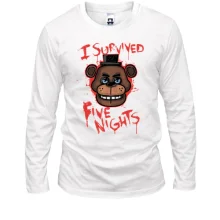 Лонгслів I survived Five Nights