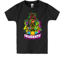 Детская футболка Five Nights at Freddy’s Celebrate
