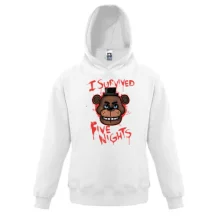Детская толстовка I survived Five Nights