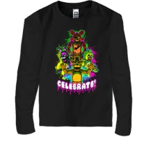 Детский лонгслив Five Nights at Freddy’s Celebrate
