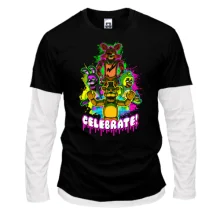 Комбінований лонгслів Five Nights at Freddy’s Celebrate