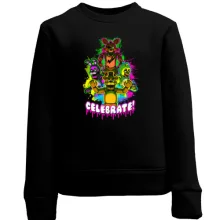 Детский свитшот Five Nights at Freddy’s Celebrate