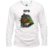 Лонгслів з локомотивом потяга ЕР9