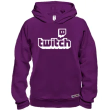 Худи BASE с логотипом twitch