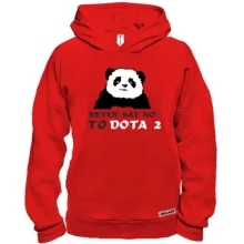 Худи BASE Never say no to DOTA 2