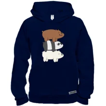 Худі BASE We bare bears (3 ведмедя)