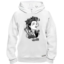 Худі BASE Ukraine black and white girl