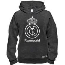 Худі BASE з білою емблемою Real Madrid