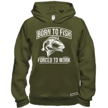 Худі BASE Born to Fish Forced to work