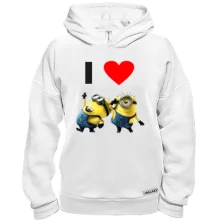 Худи BASE I love minions
