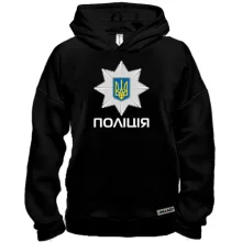 Худі BASE з великою емблемою поліції