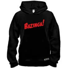 Худи BASE Bazinga с красной комикс-надписью