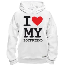 Худи BASE I love my boyfriend