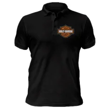 Футболка поло с лого Harley-Davidson на груди