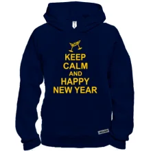 Худи BASE Keep calm and Happy New Year