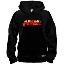 Худі BASE з логотипом Asking Alexandria