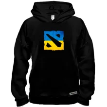 Худи BASE с логотипом Dota 2 в украинском стиле