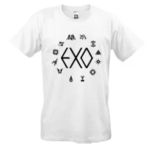 Футболка EXO с иконками