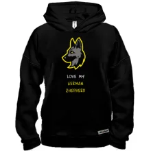 Худи BASE Love My German Shepherd