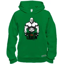 Худі BASE з бодибилдером "shut up and train"