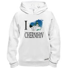 Худи BASE Я люблю Чернигов