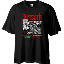 Футболка Oversize Манга Берсерк Гатс