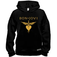 Худи BASE Bon Jovi gold logo