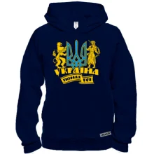 Худи BASE с большим гербом Украины 