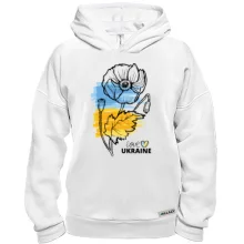 Худи BASE Love Ukraine (Цветок)