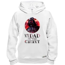 Худи BASE №1 dad in the galaxy