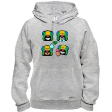 Толстовка Brawl Stars - Леон