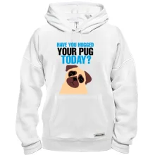 Толстовка Hug your pug