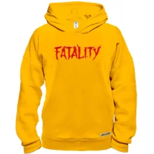 Худі BASE з написом Fatality (Mortal Kombat)